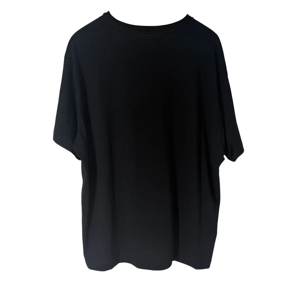 Polo Ralph Lauren Mens Black Crewneck T-Shirt Red Pony Logo 2XB Big & Tall NWT
